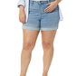 Tommy Hilfiger Shorts Jeans Feminino Th Flex Plus Size 5 Azul Tamanho 22W
