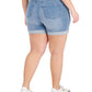 Tommy Hilfiger Shorts Jeans Feminino Th Flex Plus Size 5 Azul Tamanho 14W
