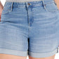 Tommy Hilfiger Shorts Jeans Feminino Th Flex Plus Size 5 Azul Tamanho 14W