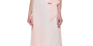 Tommy Hilfiger Women's Capelet Midi Dress Pink Size 14