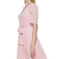 Vestido Tommy Hilfiger Feminino Chiffon Fit &amp; Flare Rosa Tamanho 4 Petite