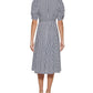 Vestido midi xadrez feminino Tommy Hilfiger azul tamanho 16