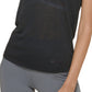 Tommy Hilfiger Sport Mesh Panel Tie Back Top Feminino Preto Tamanho Médio