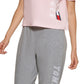 Camiseta feminina Tommy Hilfiger com logo rosa, tamanho XXG