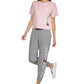 Camiseta feminina Tommy Hilfiger com logo rosa, tamanho XXG