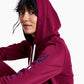 Tommy Jeans Cropped Logo Hoodie Feminino Rosa Tamanho P