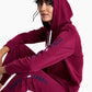 Tommy Jeans Cropped Logo Hoodie Feminino Rosa Tamanho P