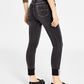 Calça Jeans Skinny Tommy Jeans Feminina Cintura Média com Punho Cinza Tamanho P