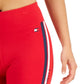 Tommy Hilfiger Short Biker Feminino Cintura Alta Vermelho Tamanho X-G