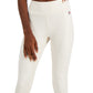 Calça legging feminina Tommy Hilfiger cintura alta comprimento total branca tamanho grande