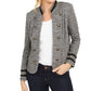 Jaqueta militar feminina Tommy Hilfiger cinza tamanho X-S