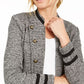 Jaqueta militar feminina Tommy Hilfiger cinza tamanho X-S