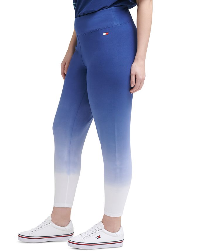 Leggings Tommy Hilfiger Dip Dye Feminina Azul Tamanho 2X