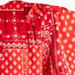 Tommy Jeans feminino bandana tecido paisley vestido shorts vermelho tamanho grande