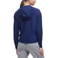 Tommy Hilfiger Sport Waffle Knit Hoodie Feminino Azul Tamanho X-G