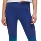 Leggings femininas Tommy Hilfiger Sport Ombre Length Azul Tamanho X-G
