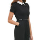 Macacão Tommy Hilfiger Feminino com Gola e Cinto Preto Tamanho 12