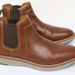 Bota Chelsea Upton Masculina Johnston &amp; Murphy Marrom Tamanho 11,5