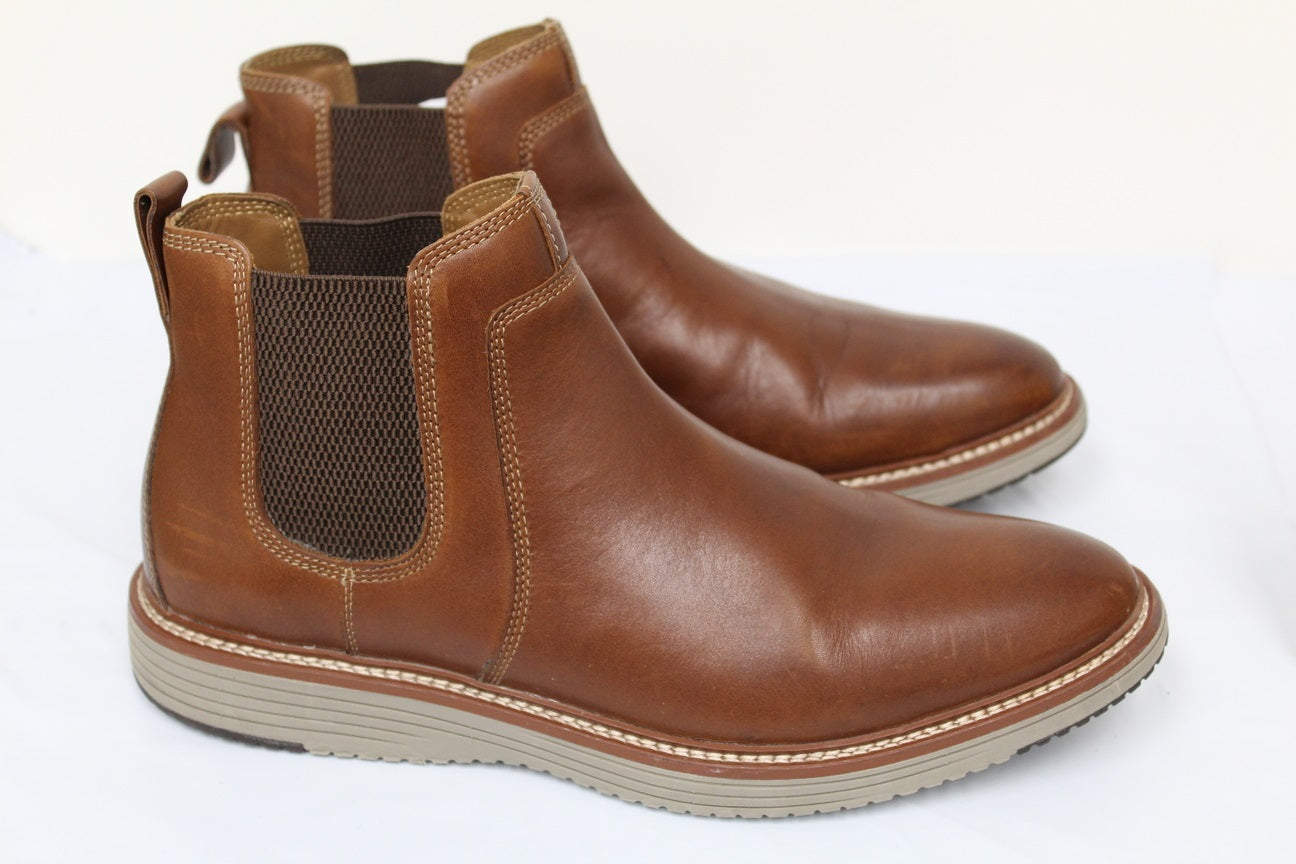 Bota Chelsea Upton Masculina Johnston &amp; Murphy Marrom Tamanho 11,5