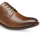 Bota masculina Johnston &amp; Murphy Lewis com bico liso, marrom, tamanho 10,5 M