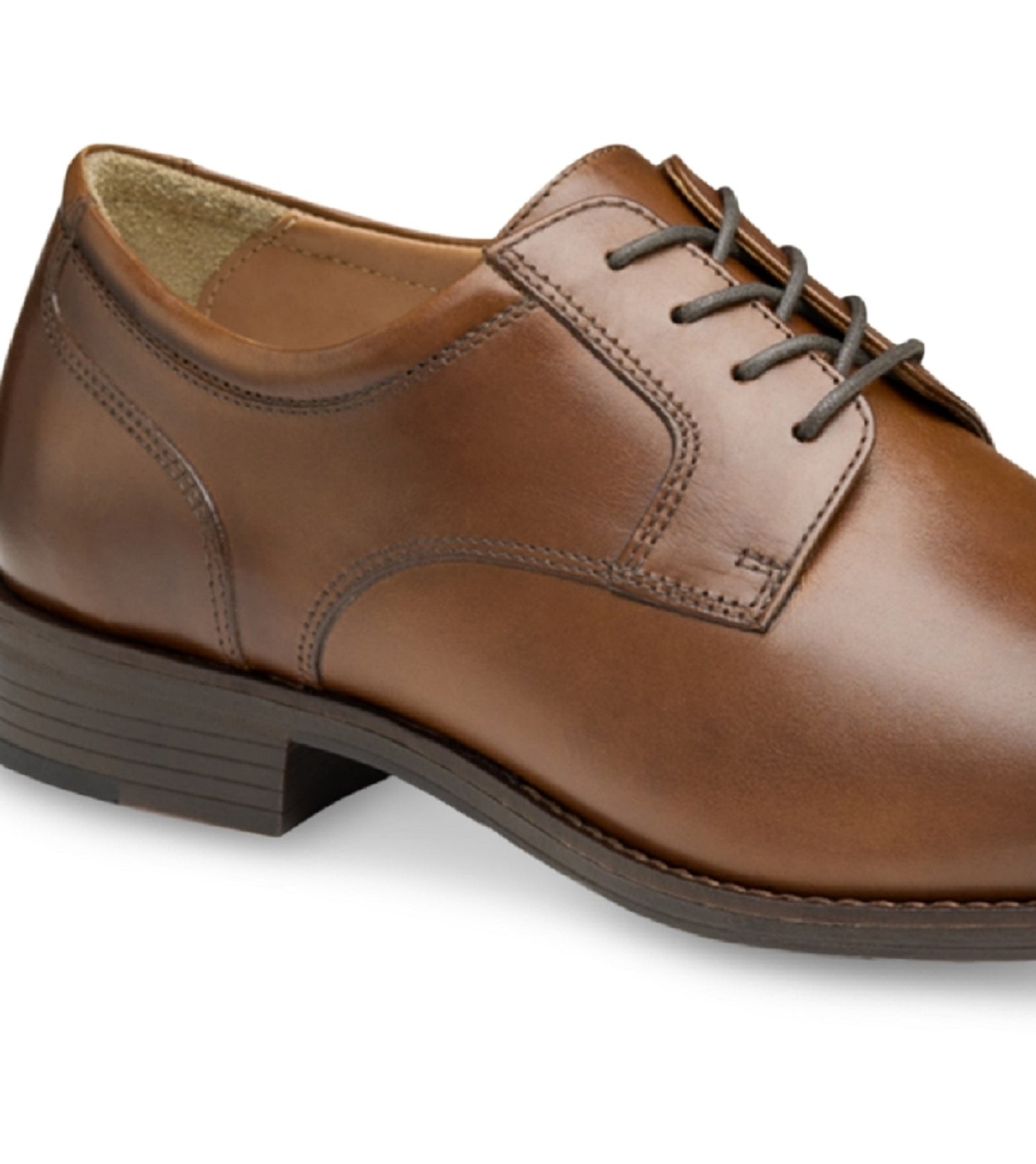 Bota masculina Johnston &amp; Murphy Lewis com bico liso, marrom, tamanho 10,5 M
