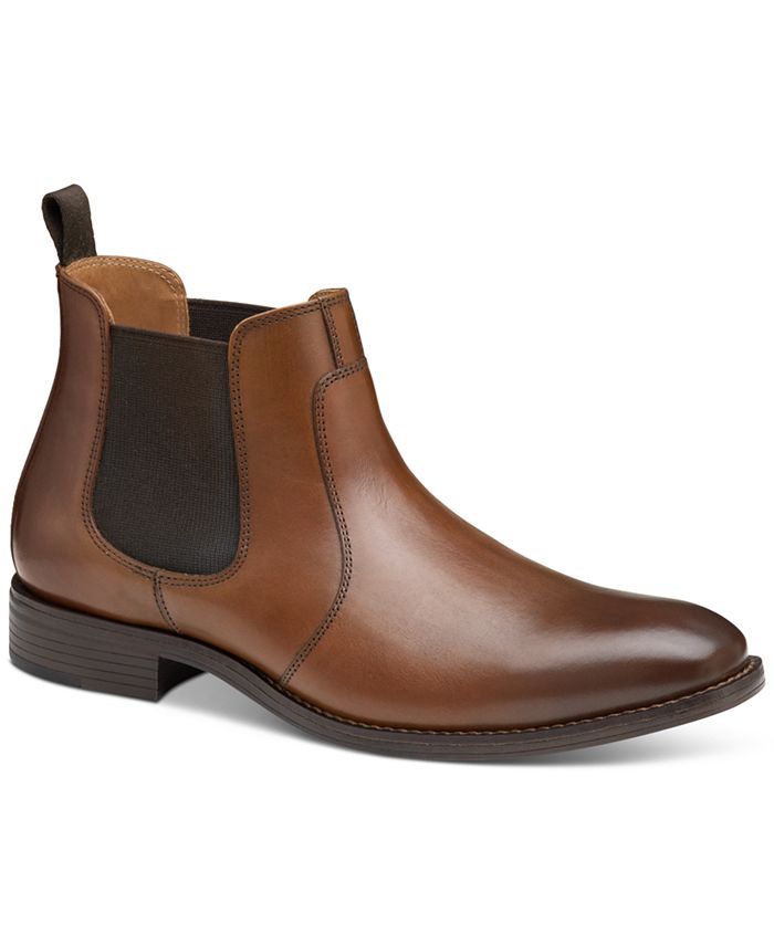 Bota masculina Lewis Chela Johnston &amp; Murphy marrom tamanho 9,5