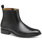 Bota masculina Johnston &amp; Murphy Lewis com zíper lateral, preta, tamanho 8,5 M
