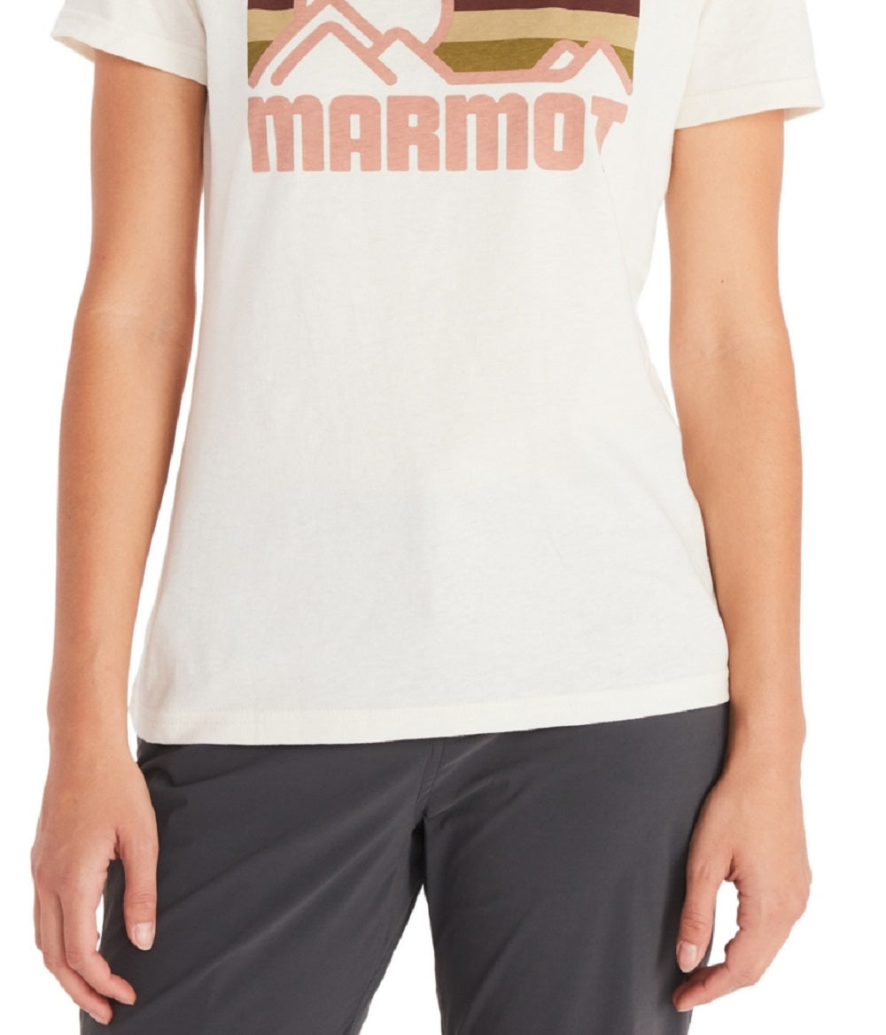 Camiseta feminina Marmot Coastal branca
