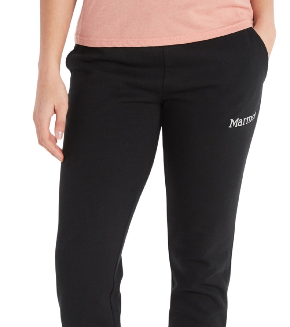 Calça Jogger Marmot Feminina Coastal Preta Tamanho Médio