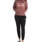 Moletom com capuz feminino Marmot Coastal Fleece vermelho tamanho X-S