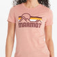 Camiseta feminina Marmot Coastal rosa