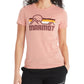 Camiseta feminina Marmot Coastal rosa tamanho X-G
