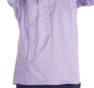 Jaqueta de chuva Precip Eco feminina Marmot roxa, tamanho médio
