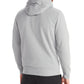 Moletom com capuz Marmot masculino com zíper completo, cinza, tamanho XX-G