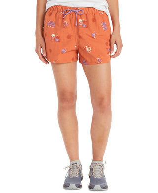 Shorts Marmot Juniper Springs 3 Feminino Laranja Tamanho G