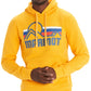 Moletom com capuz masculino Marmot Coastal, amarelo, tamanho GG
