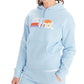 Moletom com capuz feminino Marmot Oceanside Graphic Print Azul Tamanho P