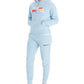 Moletom com capuz feminino Marmot Oceanside Graphic Print Azul Tamanho P