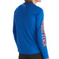 Camisa masculina Marmot com logotipo Windridge, azul, tamanho extragrande