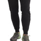 Calça de moletom feminina Marmot com logo, preta, tamanho pequeno