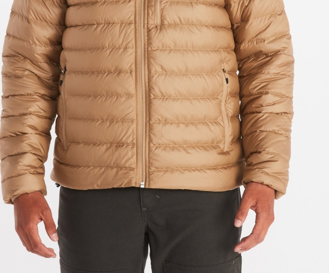 Jaqueta Marmot Highlander Masculina Marrom Tamanho Médio