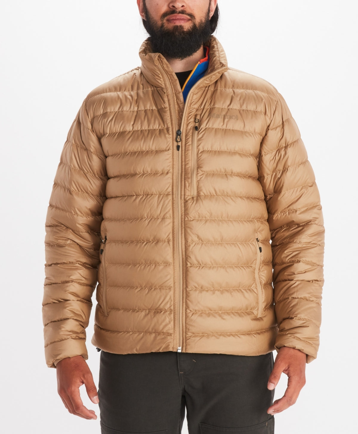 Jaqueta Marmot Highlander Masculina Marrom Tamanho Médio