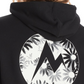 Moletom com capuz feminino Marmot Daisy Logo Graphic de peso médio, preto, tamanho grande