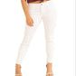 Calça jeans skinny feminina GUESS, branca, tamanho 29