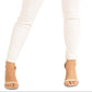 Calça jeans skinny feminina GUESS, branca, tamanho 29