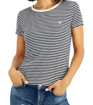 GUESS Women's Logo T-Shirt Black Size Small