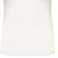 Blusa feminina sem mangas com decote falso e logotipo GUESS, branca, tamanho grande