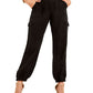 Calça cargo feminina GUESS Bowie preta tamanho 31