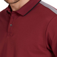 Camisa polo masculina GUESS com estampa de logotipo em piquê, vermelha, tamanho XX-G