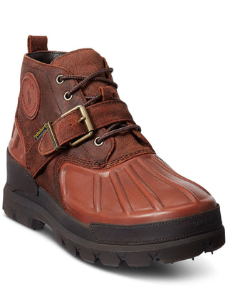 Botas Polo Ralph Lauren Oslo Low Impermeáveis ​​Masculinas Marrons